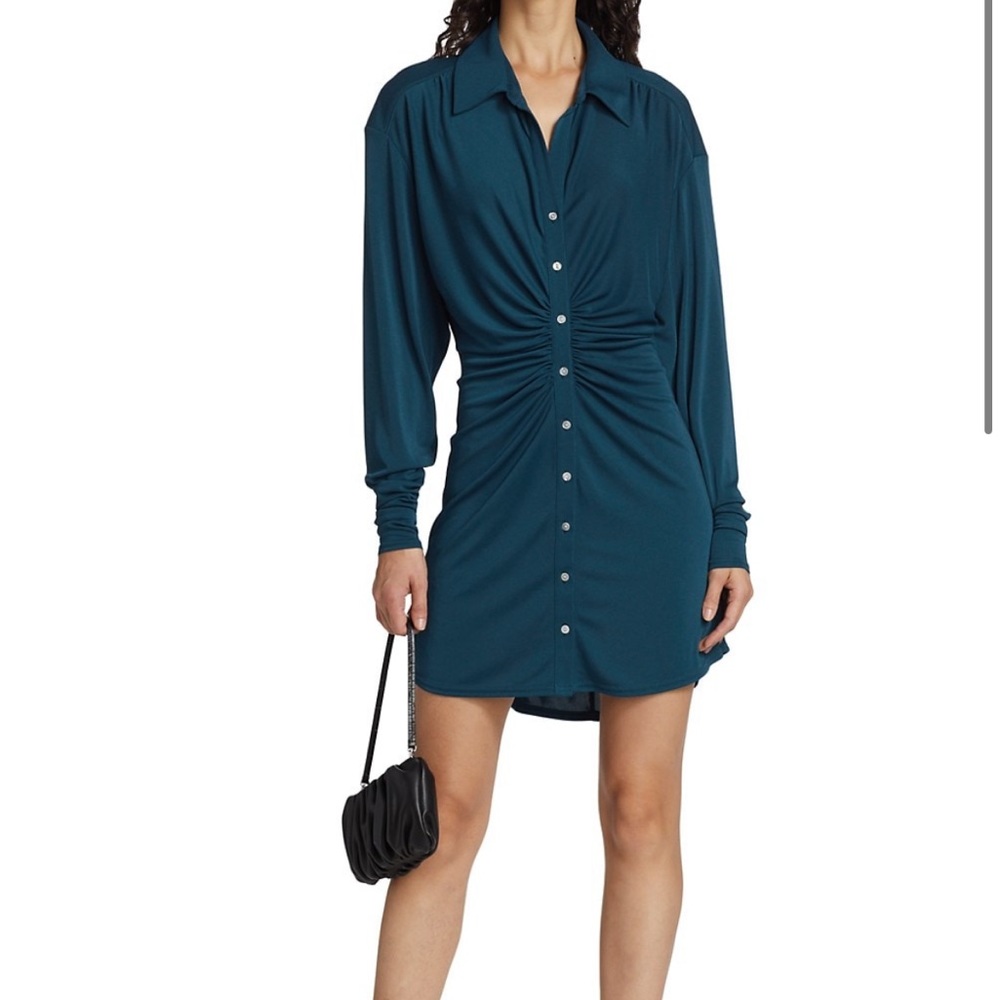 Arden Matte Jersey Shirtdress